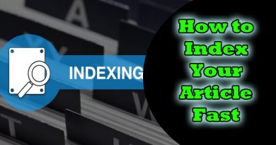 Indexing how to index fast